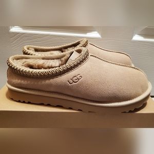 UGG Tasman Slippers Sand Tnl Womens 5955-SNDT NEW shearling slides